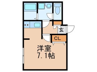 MODULOR名駅太閤通の物件間取画像